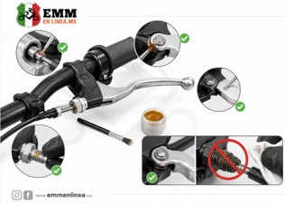 Lubricar los puntos de apoyo
