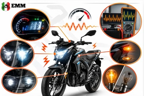 luces cambian de intensidad