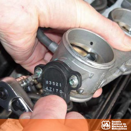sensor CKP de una motocicleta