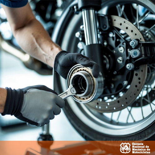 Baleros de una motocicleta
